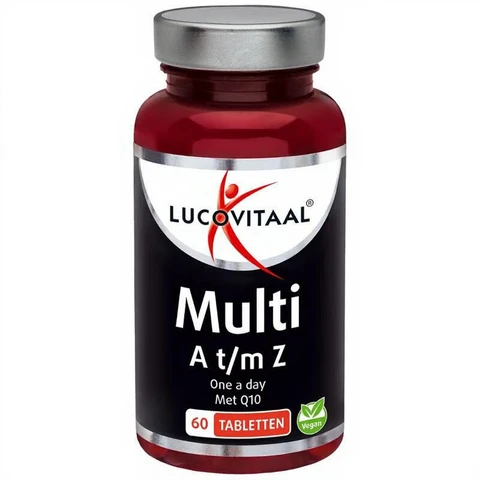 Lucovitaal Multi+ Vitaminen A-Z 60 stuks