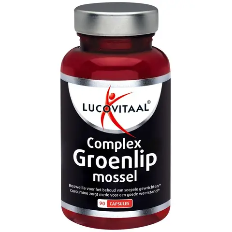 Lucovitaal Groenlipmossel MAXI POT 90 capsules