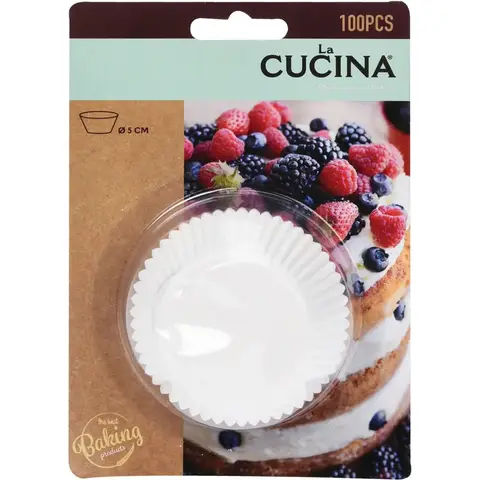 Kuchenform Papier - 100 Stück