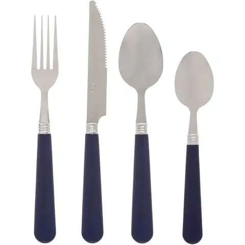 Secret de Gourmet Colorama Bestekset - 24 stuks, Donkerblauw