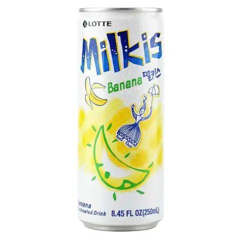 Lotte Milkis Drink Banana 250ml
