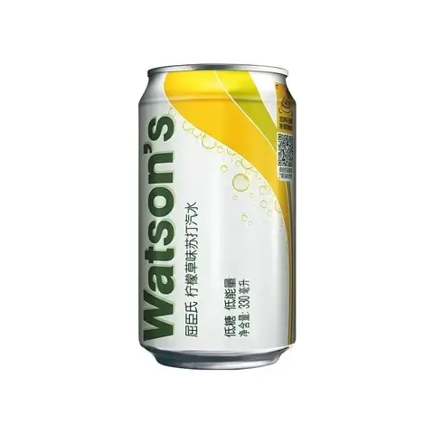 Watsons Soda Water  Lemongrass Flavored 330ml
