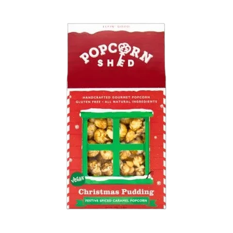 Popcorn Shed Christmas Pudding Popcorn Shed 80g