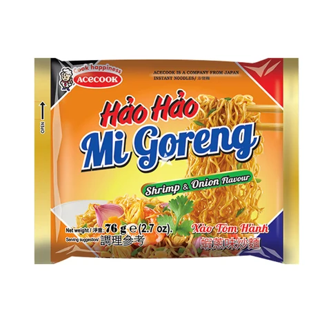 Hao Hao Mi Goreng Fried Onion Shrimp 76g