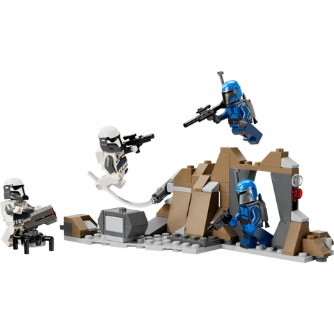 LEGO Star Wars 75373 De Mandalorian Overval op Mandalore Battle Pack Set