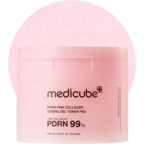 Medicube PDRN Pink Collagen Gel Toner Pads (70 stuks)