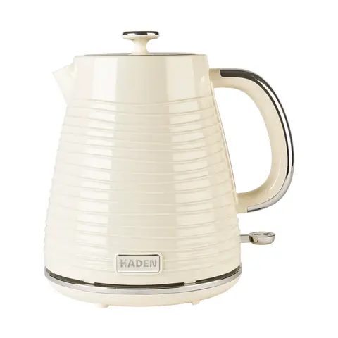 Haden Devon Kettle, 1.7L, Cord Storage, Cream - 204417
