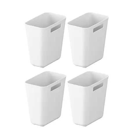 JORDAN&JUDY 4-Piece Wall-Mounted Storage Box Set, for Remotes & Small Items