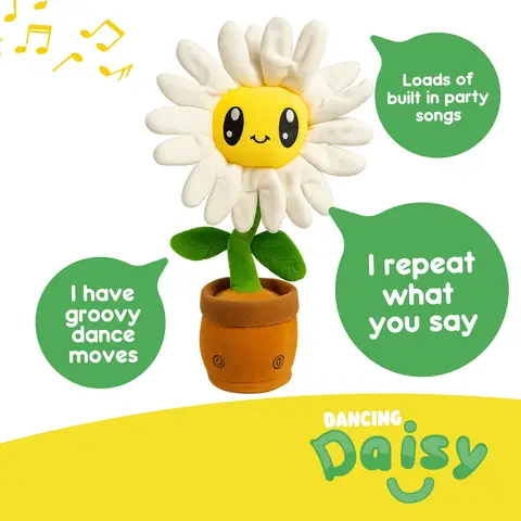 Dancing Daisy Plush Soft Toy