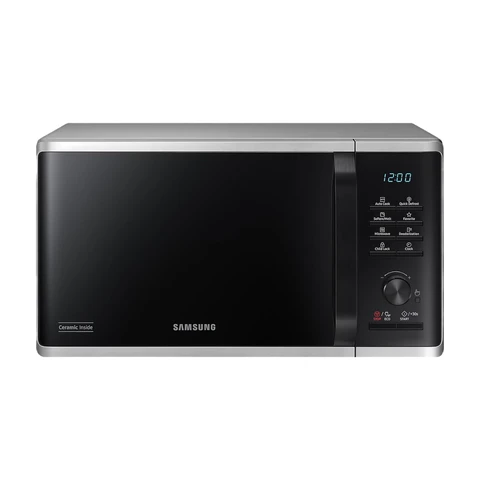 Samsung MS23B3515AS/EN - solo-magnetron - 800 W - zilver - snelle ontdooifunctie