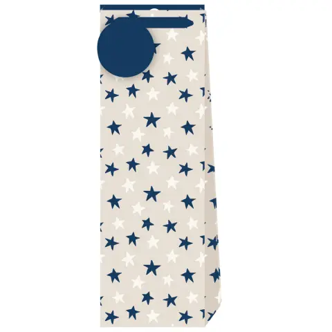 Penny Kennedy Linen Astros Bottle Bag
