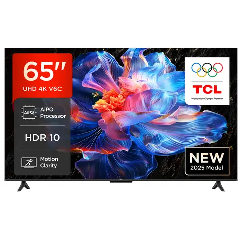 TCL 65V6C 65 Zoll 4K UHD  Smart TV  HDR10+, HVA-Panel, Dolby Vision