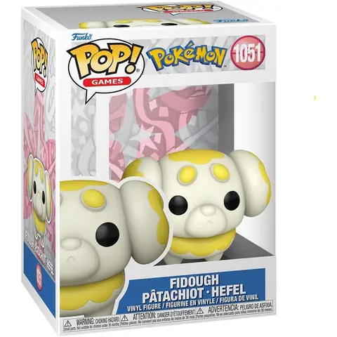 Funko POP! Vinyl Pokémon Fidough Actiefiguur - No. 1051, 9 cm