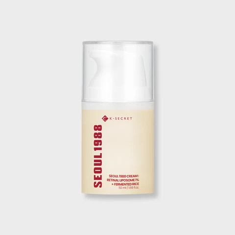 K-SECRET SEOUL1988 Crème : liposome de rétinal 1 % + riz fermenté