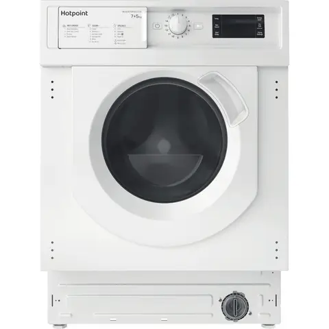 Indesit BIWDIL75148UK 7kg/5kg Fully Integrated Washer Dryer - 1400rpm - White - E Rated