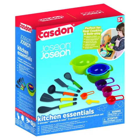 Joseph Joseph Kitchen Essentials Pretend Play Kitchen Set