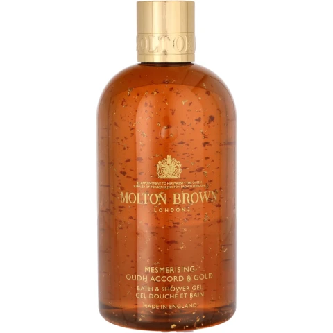 Molton Brown Mesmer. Oudh Accord & Gold Bath Shower Gel 300 ml