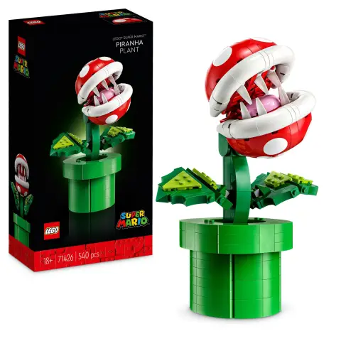 LEGO Super Mario 71426 Piranha Plant Model Set for Adults