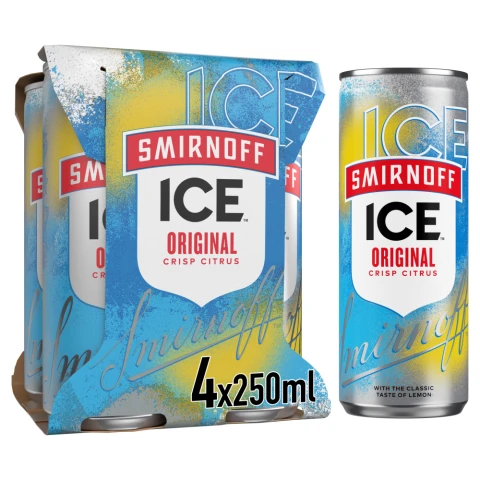 Smirnoff Ice 4 x 250ml