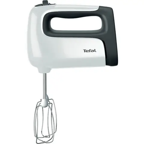 Tefal Prep'Mix+ HT4621 – Handmixer + Edelstahl-Mixfuß, 450 W, 5 Geschwindigkeitsstufen