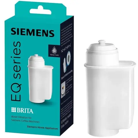 Siemens Brita Intenza Wasserfilter TZ70003 (Entkalkung, Reduziert Geruchs- und Geschmacksbeeinträchtigende Stoffe, Für EQ Serie, Suppresso Serie und Einbauvollautomaten), Weiß, 1 Stück (1 Packung)