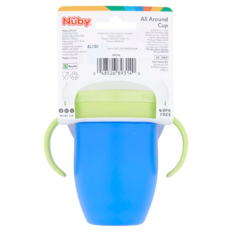 Nuby All Around Cup 4+ Months 210ml