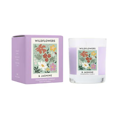 Wax Lyrical Candle Flower Market Wildflowers 586g