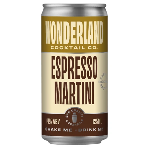 Brewdog Wonderland Cocktail Co. Espresso Martini 125Ml