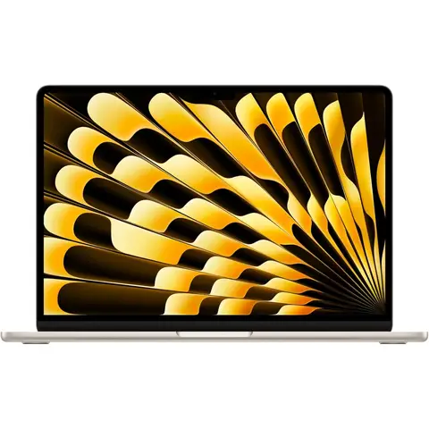 13-Zoll-MacBook Air: Apple M4-Chip mit 10-Kern-CPU und 10-Kern-GPU, 16 GB, 512 GB SSD - Sternenlicht