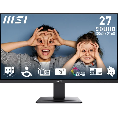 MSI Pro MP273UDE 68,6cm (27") 4K UHD IPS Office Monitor 16:9 HDMI/DP 60Hz 4ms Sync