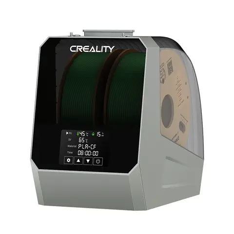 Creality Space Pi Filament Dryer Plus, 2-Spool 3D Printer Filament Dry Box, 360° Fast Heating Filament Storage with LCD Screen, One-Key Drying for PLA PETG ABS TPU PC PP ASA PET PETG-CF