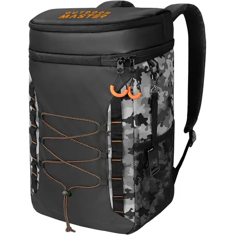 OutdoorMaster Cooler Backpack 21L Black