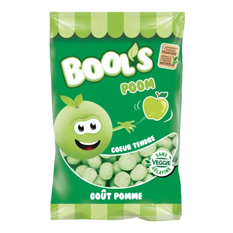 BOOL'S Poom Bonbons saveurs explosives le sachet de 180g
