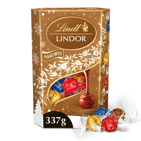 LINDT LINDOR Assorted Chocolate Truffles 337 g