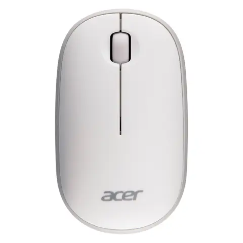 Acer draadloze bubbelmuis - AMR100 wit (winkelverpakking) universeel tweehandig RF draadloos optisch 1600 DPI