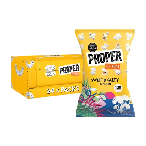 Propercorn Sweet & Salty Popcorn 30g x24 - Full Case