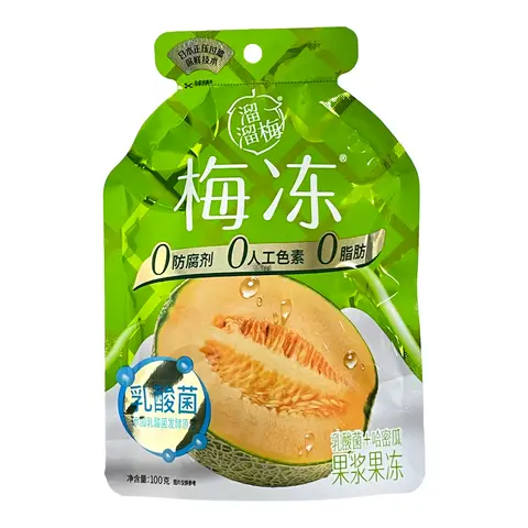 Liu Liu Prune Fruchtpüree-Gelee (Milchsäurebakterien + Hami-Melone) 100 g