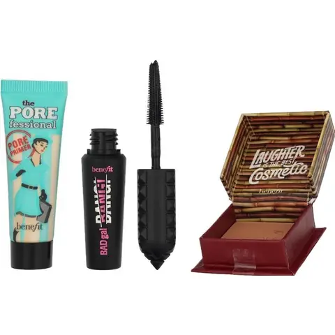 Benefit Icons Makeup Set 14g – Miniatur-Essentials für makellose Haut