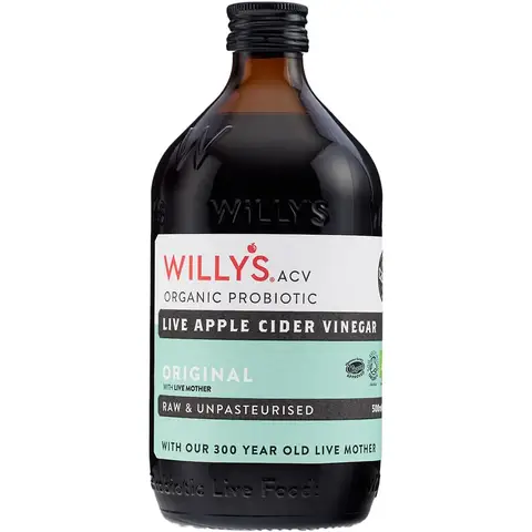Willy's Organic Apple Cider Vinegar Original - 500 ml