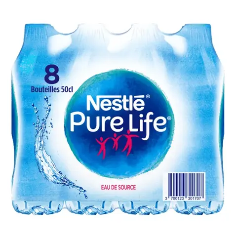 NESTLÉ PURE LIFE eau de source pack 8x50cl PET