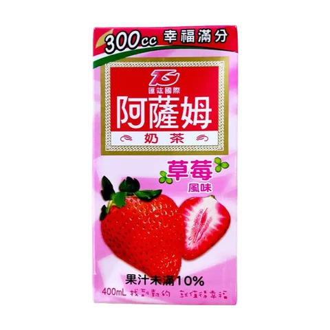 T Grand Assam Strawberry Milk Tea 400ml