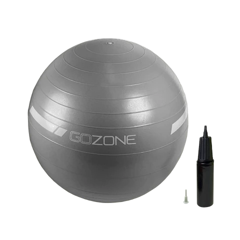 65cm STABILITY BALL
Exercise Ball Yoga Ball for Fitness, Balance, 3lb Weighted ball for added Stability, or Pregnancy, Gym Ball for Core Workout, Physical Therapy, Yoga Ball Chair for Office, Anti-Slip Anti-Burst