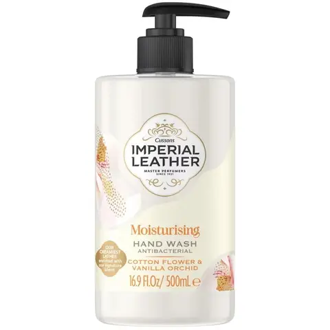 Imperial Leather Cotton Flower & Vanilla Orchid Moisturising Hand Wash 500ml