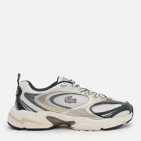 Lacoste STORM 96 2K 224 10 SMA Blanc cassé/vert foncé - Pointure 47