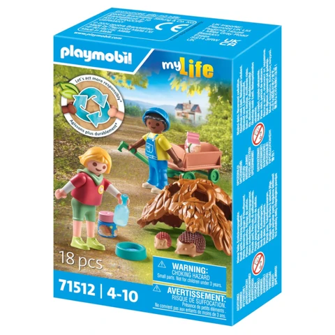 PLAYMOBIL 71512 Pflege der Igelfamilie