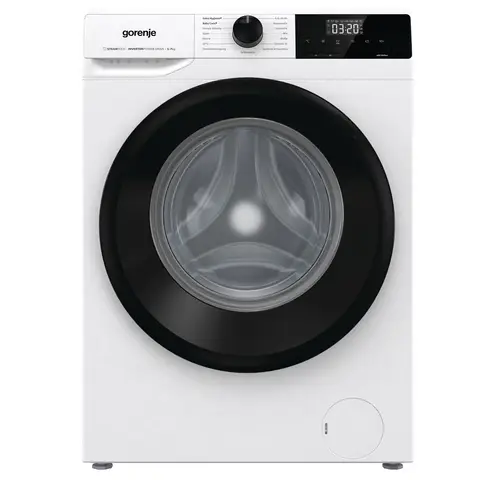 Gorenje WNHEI74SAPS/DE Waschmaschine 7 kg - Dampffunktion, Inverter-Motor, 1400 U/min, Energieklasse A, AquaStop, Weiß