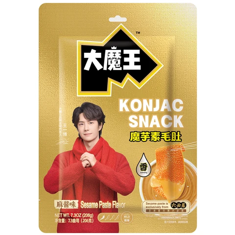 Yan Jin Pu Zi MOWON Konjac Snack Sesampasta Smaak 206 g