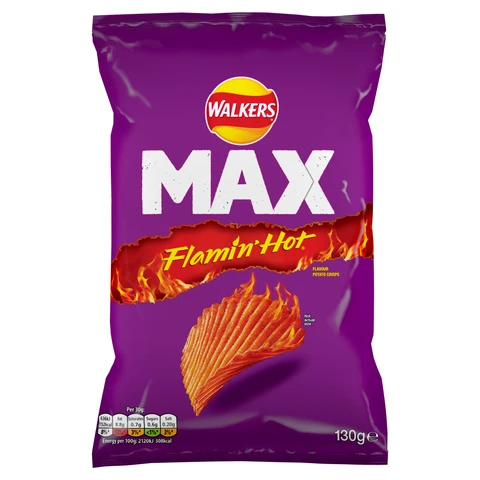 Walkers Max Extra Flamin' Hot 130g