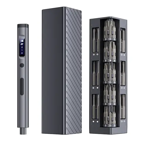 EasyWox 57-in-1 Electric Screwdriver Set | 500mAh Lithium Battery | Fast Charge in 90 Minutes | Torque 0.1-0.35N.M | 1-Hour Continuous Use | 52 Common Bits & Tools in Magnetic Storage Box