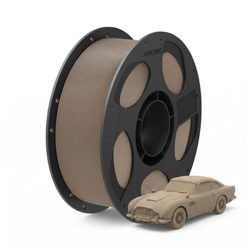 JOYBUY x ANYCUBIC PLA Basic Printing Filament, 1kg Spool, 1.75mm Diameter, ±0.02mm Tolerance - Brown